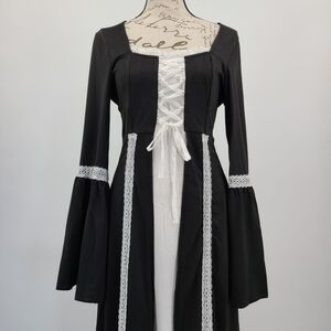 Cosmic Aura Renfaire Style Maxi Dress